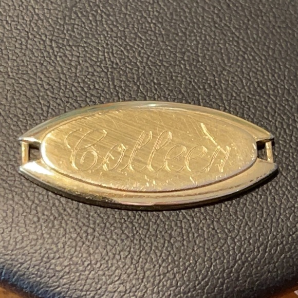 Speidel USA Bracelet Gold Tone NAME PLATE ONLY “Colleen” - Picture 7 of 10